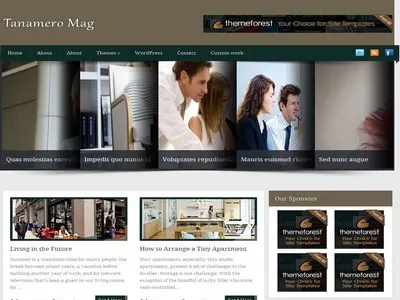 Thèmes Magazine – Responsive