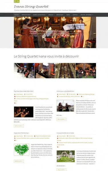 Ivana String  Quatuor à cordes féminin