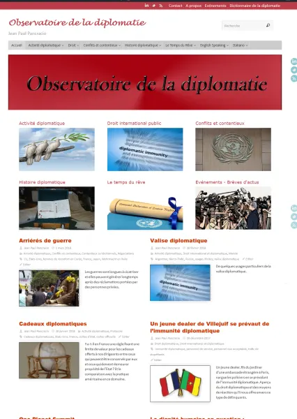 Blog Observatoire de la Diplomatie