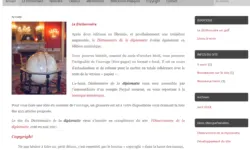 creation site dictionnaire